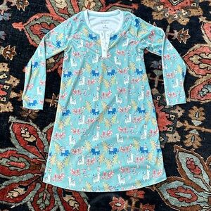 Roller Rabbit x Maisonette holiday nightgown, size 6